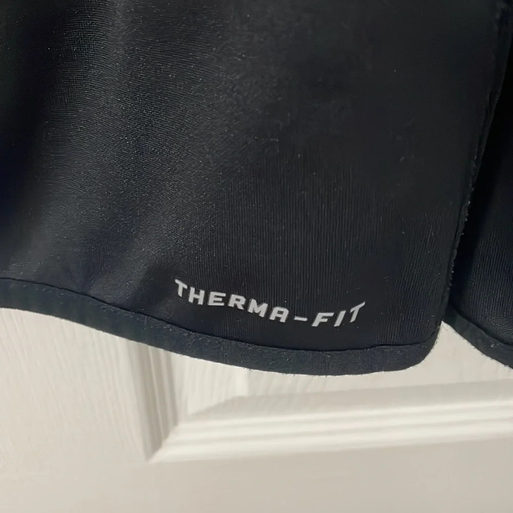 Nike Thermal Fit Pullover Hoodie with Peach Gray Black Check Excellent Condition - Picture 4 of 9